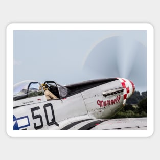 P-51 Mustang Sticker